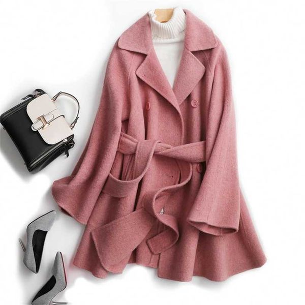 women autumn wool coat elegant 95% wool women woolen coat for short ladies two button coat casaco feminino 211018, Black
women autumn wool coat elegant 95% wool women woolen coat for short ladies two button coat casaco feminino 211018, Black