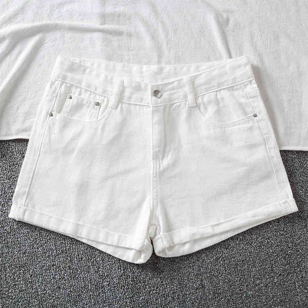 women's shorts summer women wide leg classic high waist black denim casual female solid color white blue loose jeans au2n, White;black
women's shorts summer women wide leg classic high waist black denim casual female solid color white blue loose jeans au2n, White;black