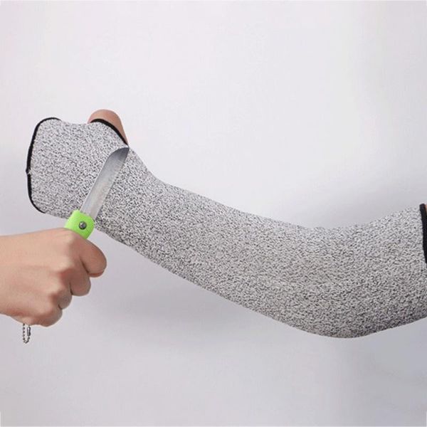 cycling gloves 1pc level 5 hppe anti-cut safety arm cover anti-puncture work protection sleeve gear, Black
cycling gloves 1pc level 5 hppe anti-cut safety arm cover anti-puncture work protection sleeve gear, Black