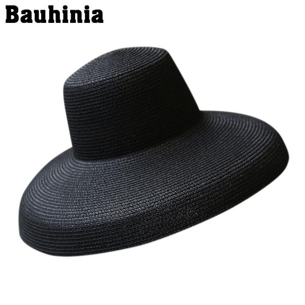 bauhinia retro round big straw hat ladies sun hats summer visor vintage beach wide brim, Blue;gray
bauhinia retro round big straw hat ladies sun hats summer visor vintage beach wide brim, Blue;gray