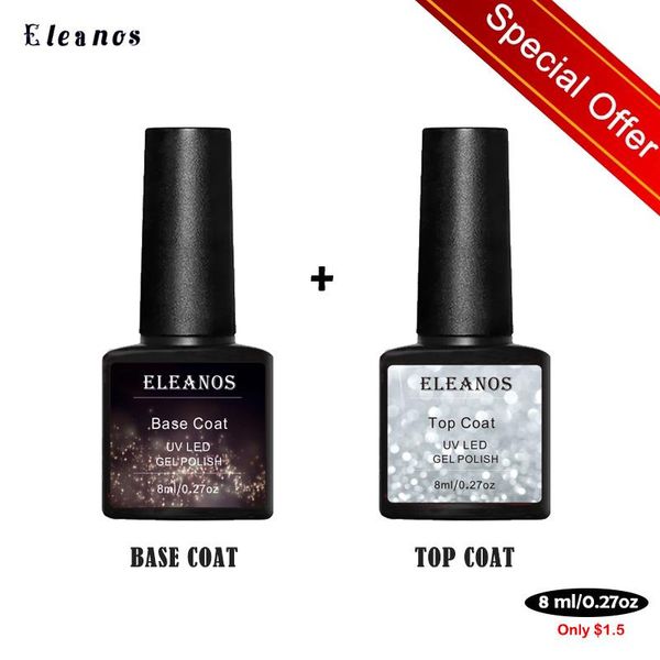 nail gel eleanos 2pcs*8ml coat polish for art manicure varnish soak off uv led matte base, Red;pink
nail gel eleanos 2pcs*8ml coat polish for art manicure varnish soak off uv led matte base, Red;pink