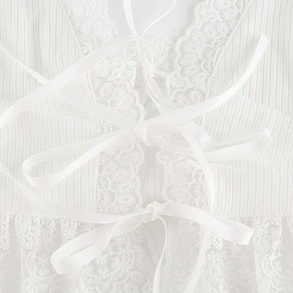 yoga outfit frill lace crop tees women summer v neck front tie sleeveless cami top
yoga outfit frill lace crop tees women summer v neck front tie sleeveless cami top