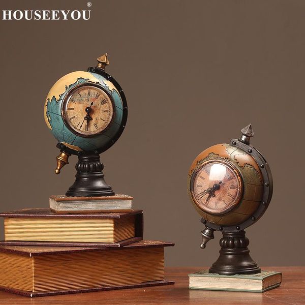 desk & table clocks deskornament vintage clock globe model home living room cabinet porch seat office decorations
desk & table clocks deskornament vintage clock globe model home living room cabinet porch seat office decorations