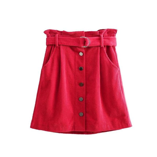 skirts women fahion candy colors basic corduroy sashes paper skirt faldas mujer female elastic waist pockets chic mini qun209, Black
skirts women fahion candy colors basic corduroy sashes paper skirt faldas mujer female elastic waist pockets chic mini qun209, Black