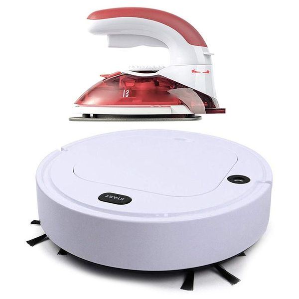 laundry appliances 1 set 4-in-1 automatic vacuum cleaner sweeper mop humidifier & mini electric steam iron portable steamer
laundry appliances 1 set 4-in-1 automatic vacuum cleaner sweeper mop humidifier & mini electric steam iron portable steamer