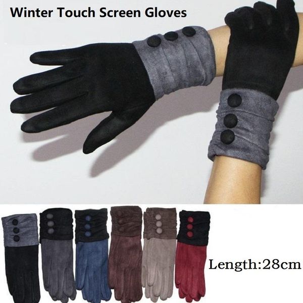five fingers gloves warm winter cotton hand for women girls touchscreen wrist mittens, Blue;gray
five fingers gloves warm winter cotton hand for women girls touchscreen wrist mittens, Blue;gray