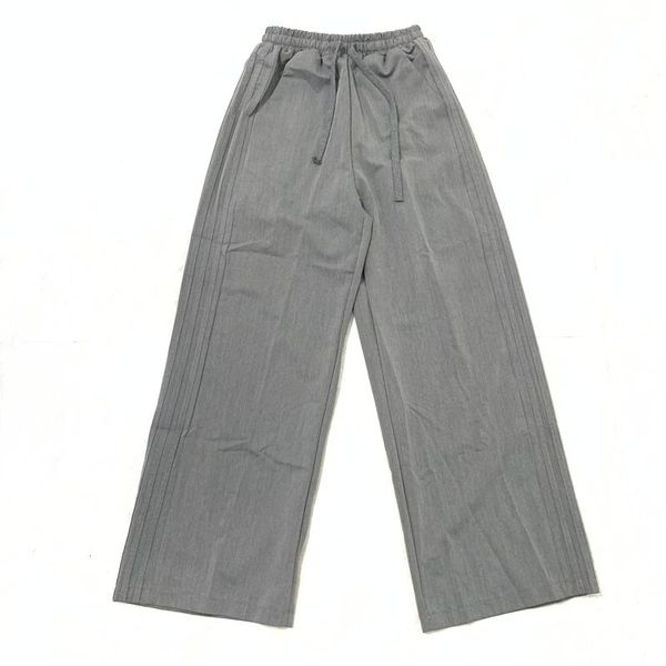 women's pants & capris trousers elastic tie pure color korean retro side stripe casual wide-leg trendy and versatile, Black;white
women's pants & capris trousers elastic tie pure color korean retro side stripe casual wide-leg trendy and versatile, Black;white