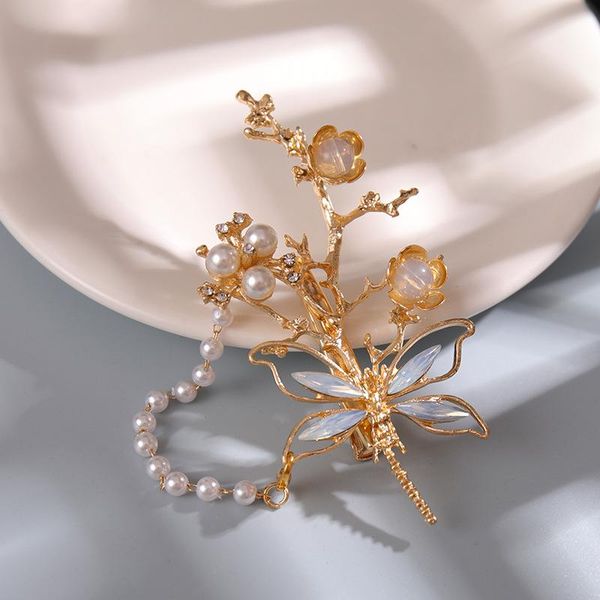 hair clips & barrettes dragonfly hairpin with pearl tassel cute vintage headdress hanfu clothing accessories for little girls ml, Golden;silver
hair clips & barrettes dragonfly hairpin with pearl tassel cute vintage headdress hanfu clothing accessories for little girls ml, Golden;silver
