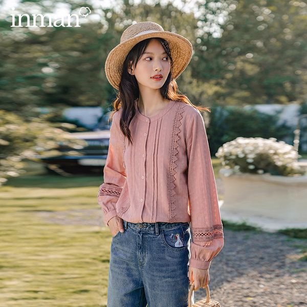 blouses spring autumn literature and art sweet round neck bubble stitching hollow-out lace long sleeve blouse 28o1, White
blouses spring autumn literature and art sweet round neck bubble stitching hollow-out lace long sleeve blouse 28o1, White