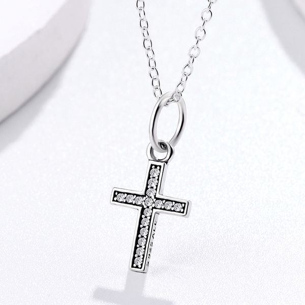 higt quality 925 sterling silver signature cross circle pendant necklace for pandora cz diamond disc chain women jewerly
higt quality 925 sterling silver signature cross circle pendant necklace for pandora cz diamond disc chain women jewerly