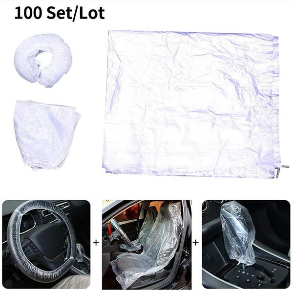 car seat covers 50/100set disposable pe plastic soft steering wheel gear waterproof for styling protective
car seat covers 50/100set disposable pe plastic soft steering wheel gear waterproof for styling protective