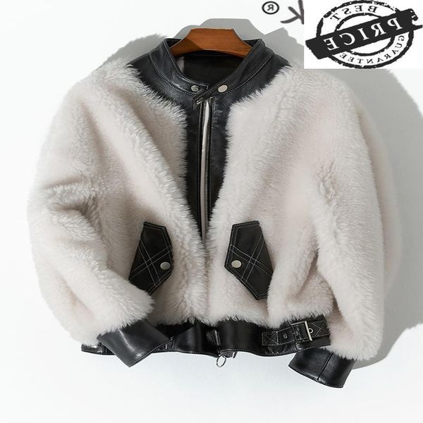 women's fur & faux winter jacket female fashion real coat women clothes 2021 korean streetwear cashmere warm wool jackets b1350a5, Black
women's fur & faux winter jacket female fashion real coat women clothes 2021 korean streetwear cashmere warm wool jackets b1350a5, Black