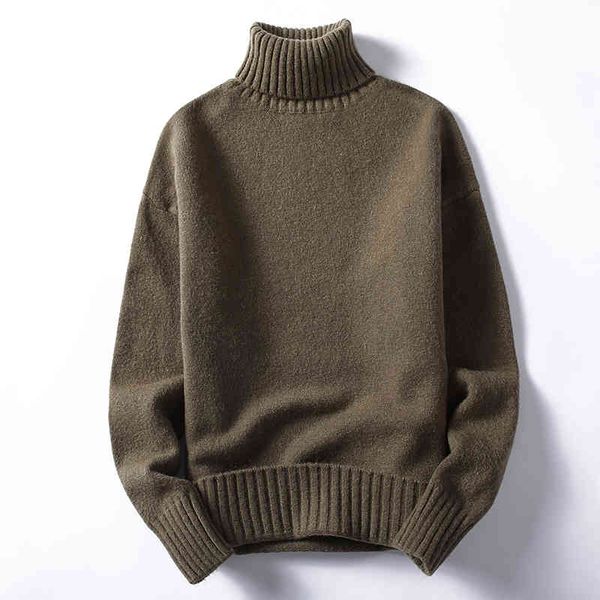 2021 Mens Sweaters and Pullovers Winter Casual Solid Knitted Turtleneck Wool Sweater Fashion Men Pullover Homme, Black
2021 Mens Sweaters and Pullovers Winter Casual Solid Knitted Turtleneck Wool Sweater Fashion Men Pullover Homme, Black