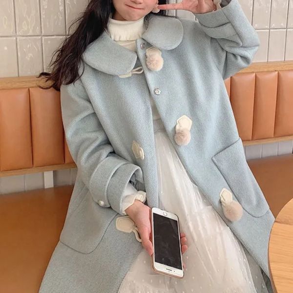 women's wool & blends coat warm winter wool, especially ladies'smooth with turtleneck flip button 0kle, Black
women's wool & blends coat warm winter wool, especially ladies'smooth with turtleneck flip button 0kle, Black