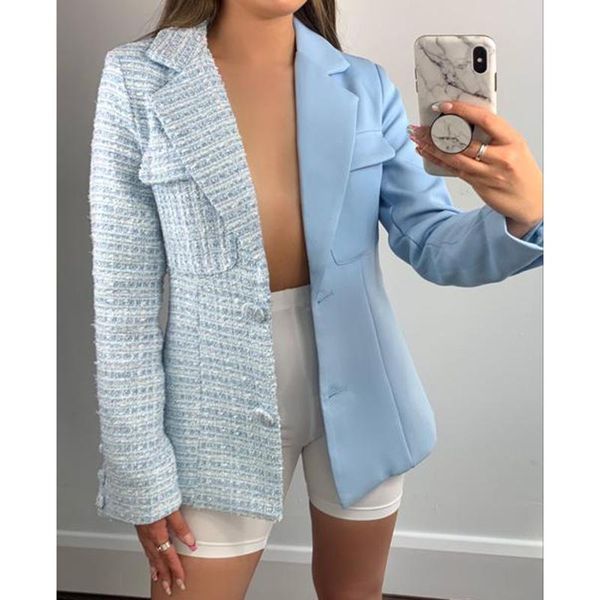 women's suits & blazers fashion panelled office lady women elegant autumn buttons jackets patchwork notched ladies, White;black
women's suits & blazers fashion panelled office lady women elegant autumn buttons jackets patchwork notched ladies, White;black