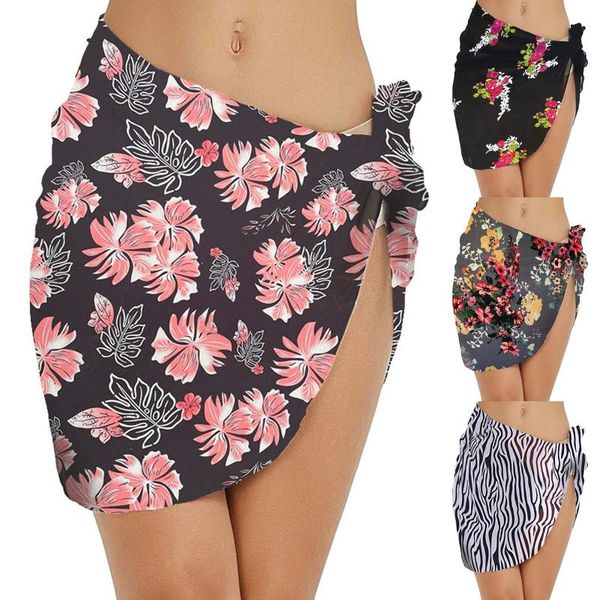 women's swimwear women beach bikini cover up swim skirt short wrap sarong floral print beachwear micro solid skirts cover-ups 2021 #yj, White;black
women's swimwear women beach bikini cover up swim skirt short wrap sarong floral print beachwear micro solid skirts cover-ups 2021 #yj, White;black