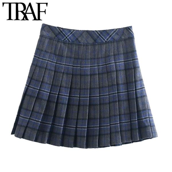 women chic fashion with lining pleated mini skirt vintage high waist side zipper female skirts mujer 210507, Black
women chic fashion with lining pleated mini skirt vintage high waist side zipper female skirts mujer 210507, Black