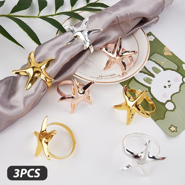napkin rings 3pcs starfish shape holders for home (golden) ring christmas birthday wedding
napkin rings 3pcs starfish shape holders for home (golden) ring christmas birthday wedding