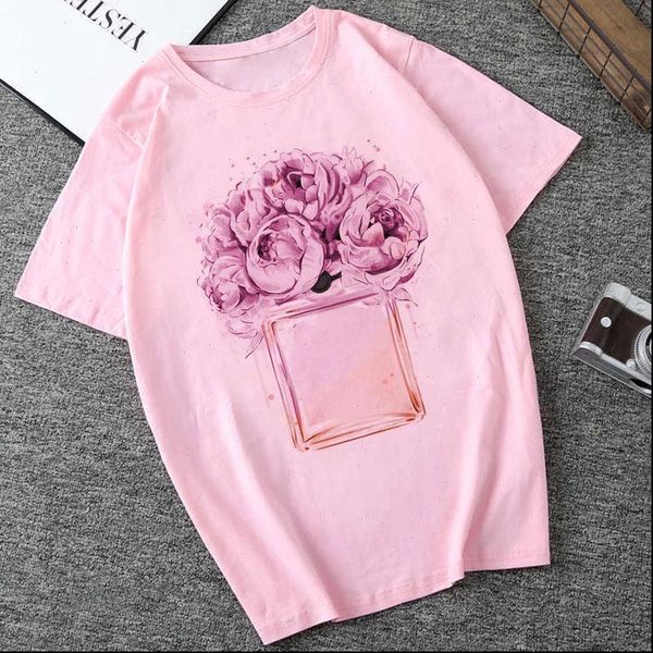 czccwd womens t shirt women clothes summer vogue harajuku fashion perfume flower female leisure aesthetic printed tshirt, White
czccwd womens t shirt women clothes summer vogue harajuku fashion perfume flower female leisure aesthetic printed tshirt, White