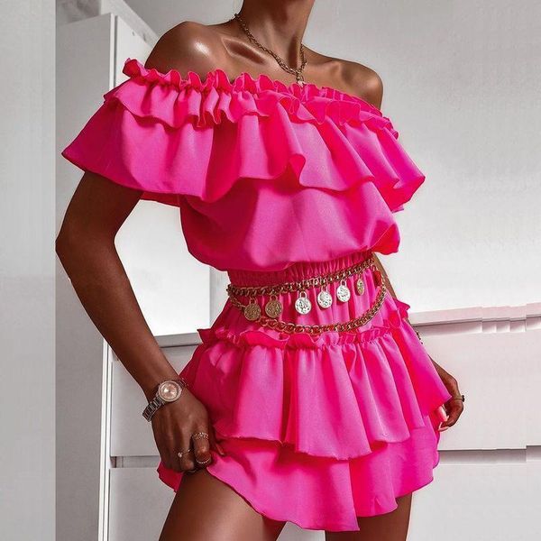 casual dresses off shoulder ruffle mini women elegant slash neck summer beach dress vintage floral print ladies party, Black;gray
casual dresses off shoulder ruffle mini women elegant slash neck summer beach dress vintage floral print ladies party, Black;gray
