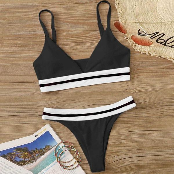 women's swimwear 2021 solid bikini women swimsuit push up low waist brazilian bathing suit two piece bodysuit female #g3, White;black
women's swimwear 2021 solid bikini women swimsuit push up low waist brazilian bathing suit two piece bodysuit female #g3, White;black