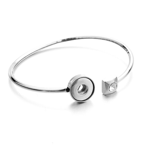 rhinestone stainless steel snap button cuff bangle jewelry mini 12mm snaps bracelet for women couple bracelets, White
rhinestone stainless steel snap button cuff bangle jewelry mini 12mm snaps bracelet for women couple bracelets, White