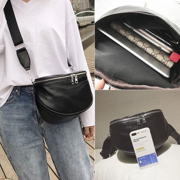 waist bags women fashion bag pu fanny pack hip money pouch belt shoulder bum solid black semicircle packs
waist bags women fashion bag pu fanny pack hip money pouch belt shoulder bum solid black semicircle packs