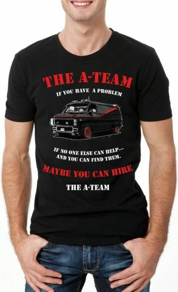 the a-team t-shirt van mens funny 80's tv vigilante show mr-t fool fight black, White;black
the a-team t-shirt van mens funny 80's tv vigilante show mr-t fool fight black, White;black