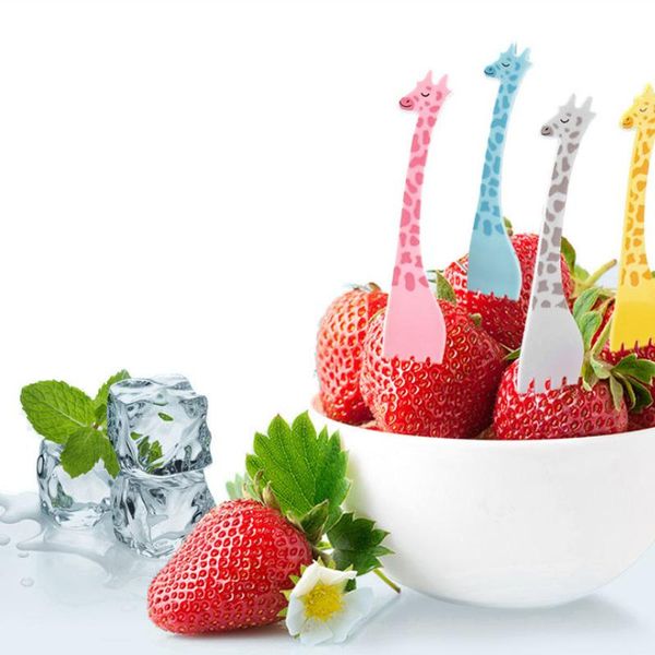 12pcs salad desert forks kids tableware plastic grade picks fruit snack fork kitchen tool cute cartoon giraffe shape
12pcs salad desert forks kids tableware plastic grade picks fruit snack fork kitchen tool cute cartoon giraffe shape