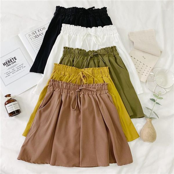skirts 2021 arrival korean pure women fashion sweet elastic waist lace-up short skirt female chic all match summer mini saia, Black
skirts 2021 arrival korean pure women fashion sweet elastic waist lace-up short skirt female chic all match summer mini saia, Black