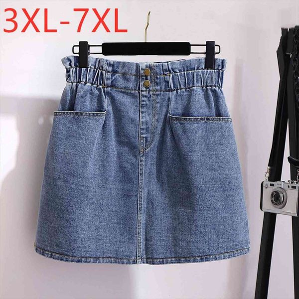 spring autumn plus size denim women skirts mini casual loose cotton pocket blue 4xl 5xl 6xl 7xl, Black
spring autumn plus size denim women skirts mini casual loose cotton pocket blue 4xl 5xl 6xl 7xl, Black