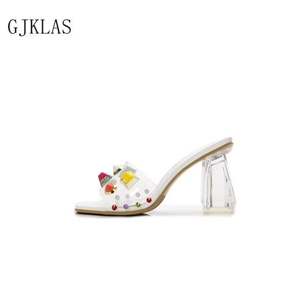 dress shoes transparent high heels women summer sandals fashion for chunky size 35-46 slides slippers, Black
dress shoes transparent high heels women summer sandals fashion for chunky size 35-46 slides slippers, Black