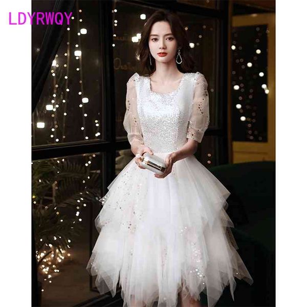 ldyrwqy summer korean edition fashion white socialite temperament french bouffant gauze dress 210603, Black;gray
ldyrwqy summer korean edition fashion white socialite temperament french bouffant gauze dress 210603, Black;gray