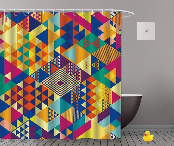 shower curtain, background with decorative geometric and abstract polyester fabric bathroom decor set with hooks 72 x 72 inch
shower curtain, background with decorative geometric and abstract polyester fabric bathroom decor set with hooks 72 x 72 inch