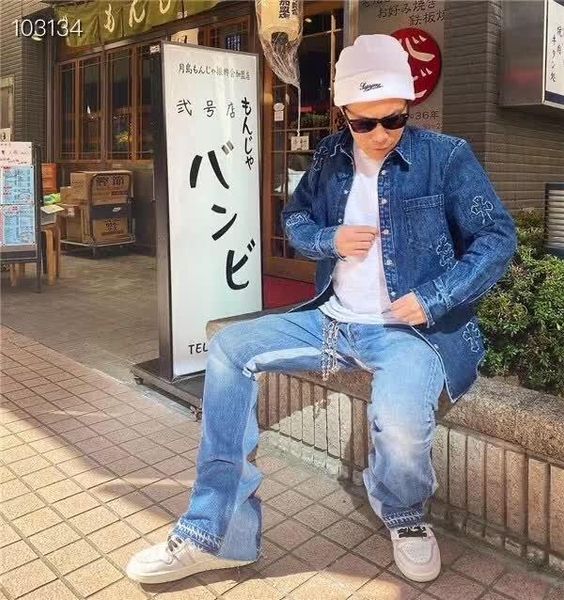 men's pants 1:1 versions 2022 pure color manual customization jeans men women couple denim high street hip hop oversize casual, Black
men's pants 1:1 versions 2022 pure color manual customization jeans men women couple denim high street hip hop oversize casual, Black