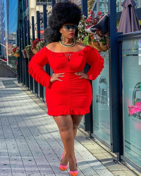 plus size dresses long sleeve off the shoulder dress women with ruffle red elegant night club christmas robe femme chic, Black
plus size dresses long sleeve off the shoulder dress women with ruffle red elegant night club christmas robe femme chic, Black