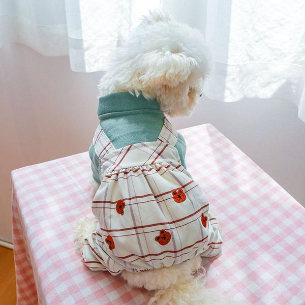 dog apparel plaid bear pet jumpsuit for small dogs autumn winter cat clothing ropa perro pequeño blue yellow doggie jacket outfit pugs
dog apparel plaid bear pet jumpsuit for small dogs autumn winter cat clothing ropa perro pequeño blue yellow doggie jacket outfit pugs