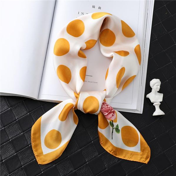 scarves 2021 fashion women silk neck scarf dot print foulard lady neckerchief head band femme small shawls bandana bag, Blue;gray
scarves 2021 fashion women silk neck scarf dot print foulard lady neckerchief head band femme small shawls bandana bag, Blue;gray