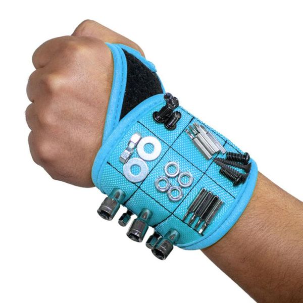 car organizer strong magnetic wristband tool belt holders with magnets for holding screws nails drill bits repair hand tools
car organizer strong magnetic wristband tool belt holders with magnets for holding screws nails drill bits repair hand tools