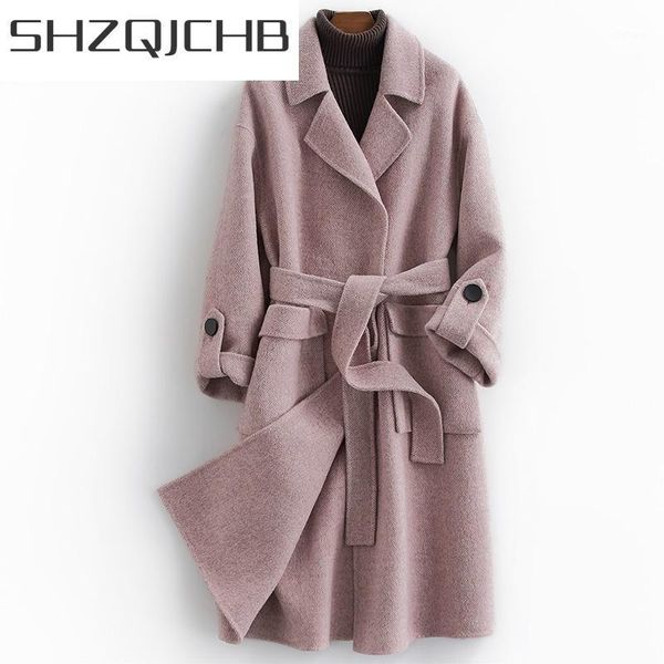woman coats winter wool coat female sided woolen jackets elegant ladies autumn spring slim long overcoat lwl1315 women's & blends, Black
woman coats winter wool coat female sided woolen jackets elegant ladies autumn spring slim long overcoat lwl1315 women's & blends, Black