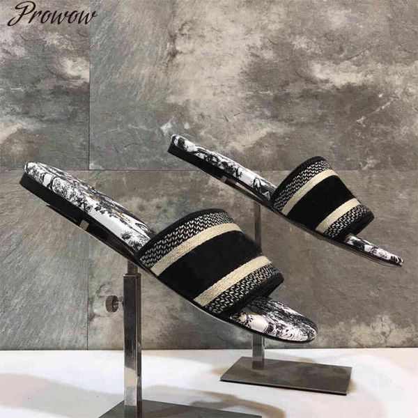80% off store online prowow 2021 ladies summer brand designer slippers flat heel embroidery printed beach casual sandals size 34-42, Black
80% off store online prowow 2021 ladies summer brand designer slippers flat heel embroidery printed beach casual sandals size 34-42, Black
