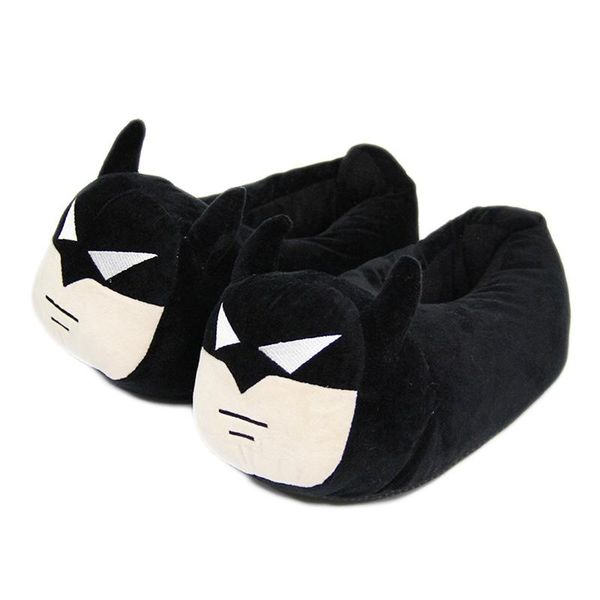 slippers winter cartoon superheroes women and men anime warm home slides indoor floor shoes dolls, Black
slippers winter cartoon superheroes women and men anime warm home slides indoor floor shoes dolls, Black