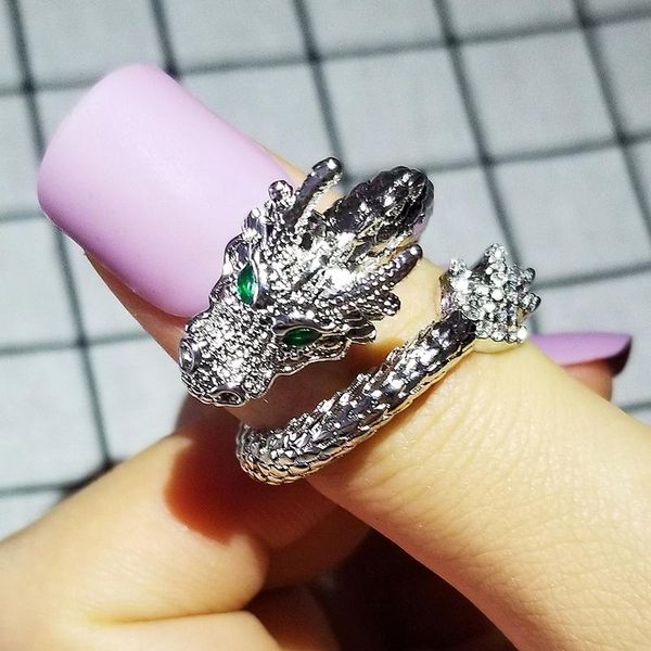 cluster rings 2021 exaggerated dragon 925 sterling silver men ring anniversary gift jewelry wholesale moonso r5813, Golden;silver
cluster rings 2021 exaggerated dragon 925 sterling silver men ring anniversary gift jewelry wholesale moonso r5813, Golden;silver