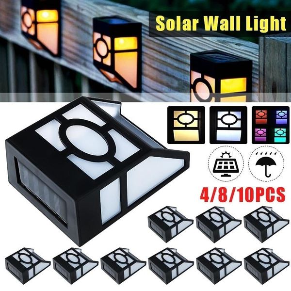 outdoor wall lamps 4/8/10pcs vintage solar fence lights led mount post for garden pathway patio
outdoor wall lamps 4/8/10pcs vintage solar fence lights led mount post for garden pathway patio