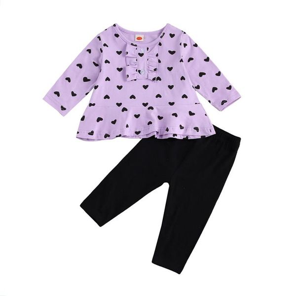 clothing sets born baby girls 2-piece outfit set long sleeve heart print pants for kids, White
clothing sets born baby girls 2-piece outfit set long sleeve heart print pants for kids, White