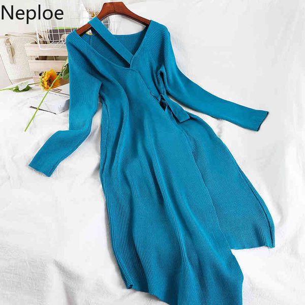 neploe lady dresses temperament slim bodycon knitted dress for women v-neck long sleeve hollow out robe vestidos 4g646 210422, Black;gray
neploe lady dresses temperament slim bodycon knitted dress for women v-neck long sleeve hollow out robe vestidos 4g646 210422, Black;gray