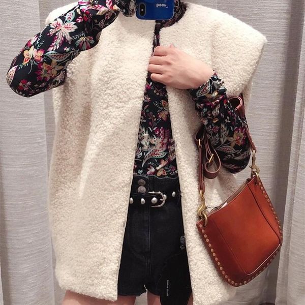women's vests wool blended vest coat sleeveless solid color simple fashion o-neck ladies warm outwear autumn winter 2021, Black;white
women's vests wool blended vest coat sleeveless solid color simple fashion o-neck ladies warm outwear autumn winter 2021, Black;white