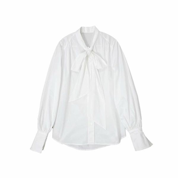 women's blouses & shirts zxqj elegant women solid big bow 2021 fashion ladies white cotton loose streetwear female chic puff sleeve
women's blouses & shirts zxqj elegant women solid big bow 2021 fashion ladies white cotton loose streetwear female chic puff sleeve