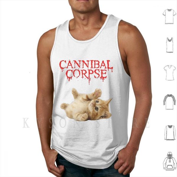 cannibal corpse tank vest 100% cotton cute kittens are metal death kitten, White;black
cannibal corpse tank vest 100% cotton cute kittens are metal death kitten, White;black