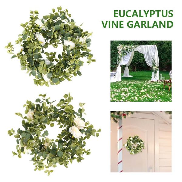 decorative flowers & wreaths artificial eucalyptus camellia vine garland hanging greenery for garden wedding party backdrop wall decor
decorative flowers & wreaths artificial eucalyptus camellia vine garland hanging greenery for garden wedding party backdrop wall decor